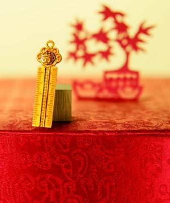 真愛密碼純金添妝九寶-金尺