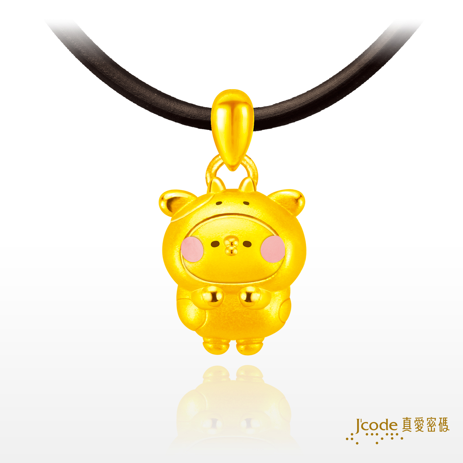 萌牛P助 - 黃金墜子
